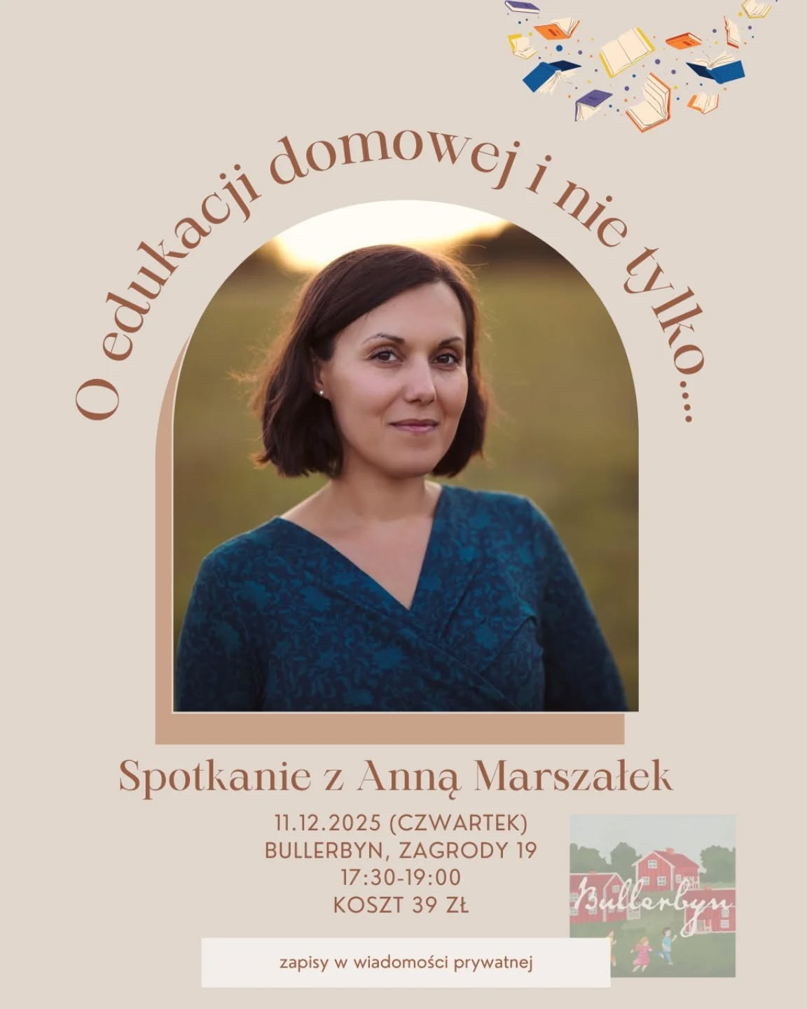 Spotkanie z Anną Marszałkową w Bullerbyn!